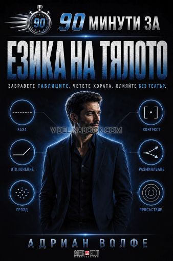 90 минути за Езика на тялото: Забравете таблиците. Четете хората. Влияйте без театър, Адриан Волфе