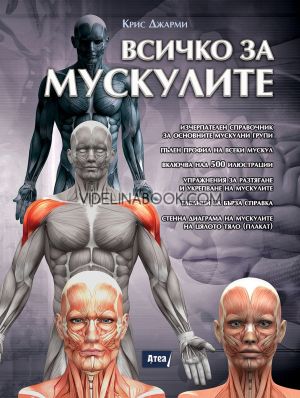 Всичко за мускулите: Изчерпателен справочник за основните мускулни групи. Пълен профил на всеки мускул. Включва над 500 илюстрации, Крис Джарми